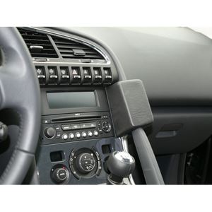 Bild von Telefon-Konsole für Peugeot 3008 ab Bj. 07/2009, BLACK, Kunstleder