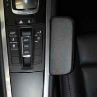 Bild von Telefon-Konsole für PORSCHE Panamera (Typ 970), ab Bj. 09/2009-, BLACK, Echtleder