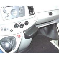 Bild von Telefon-Konsole für Nissan Primastar, ab Bj. 2001 bis 09/2010, BLACK, Echtleder