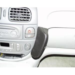 Bild von Telefon-Konsole für Renault Scenic (Scénic), ab Bj. 1996 bis 06/1999 / Scenic (Scénic) RX4, ab Bj. 2000- / Scenic (Scénic) II ab Bj. 07/1999 bis 06/2003, BLACK, Kunstleder