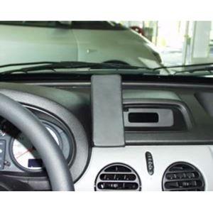 Bild von Telefon-Konsole für Nissan Kubistar, ab Bj. 04/2003-, BLACK, Echtleder