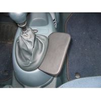 Bild von Telefon-Konsole für Renault Kangoo, ab Bj. 04/2003 bis 12/2007, (Montage rechts neben der Schaltung) BLACK, Echtleder