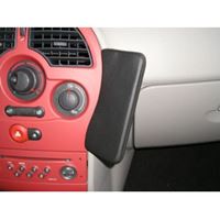 Resim Telefon-Konsole für Renault Modus, ab Bj. 09/2004-, BLACK, Kunstleder