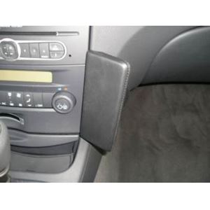 Bild von Telefon-Konsole für Renault Laguna II (Phase II) , ab Bj. 04/2005 bis Ende 2007, BLACK, Echtleder