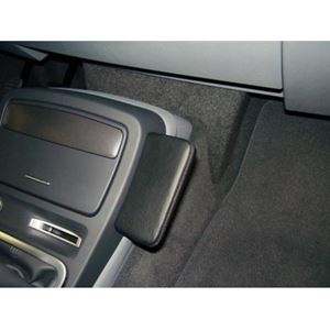 Bild von Telefon-Konsole für Renault Espace IV Phase 2, ab Bj. 04/2006, BLACK, Echtleder