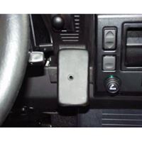 Bild von Telefon-Konsole für Land Rover Defender, ab Bj. 2002-, BLACK, Echtleder