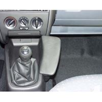 Resim Telefon-Konsole für Seat Toledo II, ab Bj. 04/1999 bis 2004, BLACK, Kunstleder