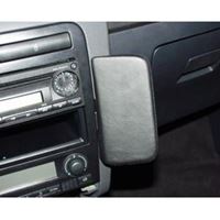 Resim Telefon-Konsole für Seat Ibiza, ab Bj. 2002 bis 04/2008, BLACK, Kunstleder