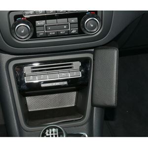Resim Telefon-Konsole für Seat Leon (5F), ab Bj. 11/2012- , BLACK, Echtleder