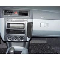 Image de Telefon-Konsole für Skoda Fabia, ab Bj. 2000 bis 12/2006, BLACK, Kunstleder
