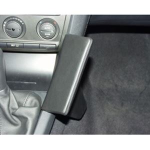 Image de Telefon-Konsole für Skoda Octavia II (1Z) ab Bj. 05/2004 -, BLACK, Kunstleder