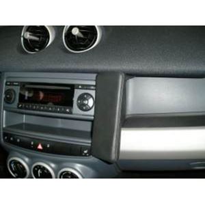 Immagine di Telefon-Konsole für Smart ForFour, ab Bj. 04/2004- , BLACK, Kunstleder
