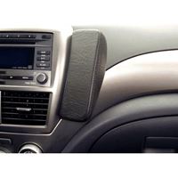 Resim Telefon-Konsole für Subaru Impreza, ab Bj. 08/2007, BLACK, Kunstleder