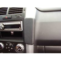 Image de Telefon-Konsole für Suzuki Grand Vitara, ab Bj. 10/2005-, BLACK, Echtleder
