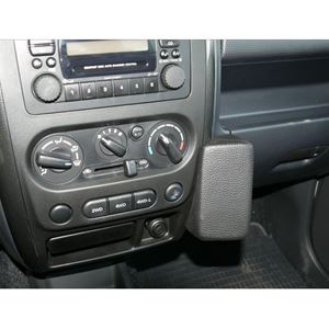 Image de Telefon-Konsole für Suzuki Jimny, ab Bj. 2003-, BLACK, Kunstleder