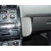 Εικόνα της Telefon-Konsole für Toyota Avensis, ab Bj. 97 bis 2002 , BLACK, Echtleder