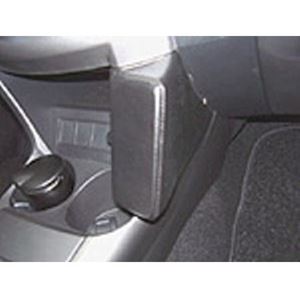 Bild von Telefon-Konsole für Toyota RAV4 -Montage unten, ab Bj. 03/2006 , BLACK, Echtleder