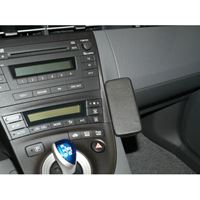 Image de Telefon-Konsole für Toyota PRIUS III ab Bj. 06/2009 , BLACK, Echtleder