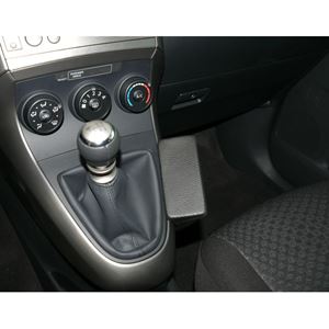 Bild von Telefon-Konsole für Toyota Verso ab Bj. 04/2009 , BLACK, Echtleder