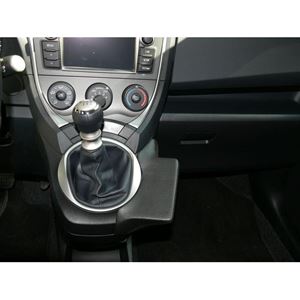 Resim Telefon-Konsole für Subaru Trezia, ab Bj. 03/2011, BLACK, Kunstleder