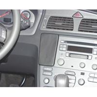 Image de Telefon-Konsole für Volvo V70, ab Bj. 2000 bis 08/2007 (Montage am Ablagefach), BLACK, Echtleder