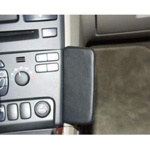 Εικόνα της Telefon-Konsole für Volvo XC90, ab Bj. 2003-, BLACK, Echtleder