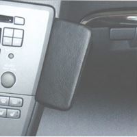 Bild von Telefon-Konsole für Volvo XC70, ab Bj. 2003 bis 08/2007, (Montage am Radio) BLACK, Echtleder