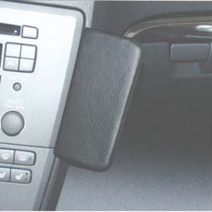 Bild von Telefon-Konsole für Volvo XC70, ab Bj. 2003 bis 08/2007, (Montage am Radio) BLACK, Echtleder