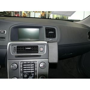 Image de Telefon-Konsole für Volvo S60 ab Bj. 2010-, BLACK, Echtleder