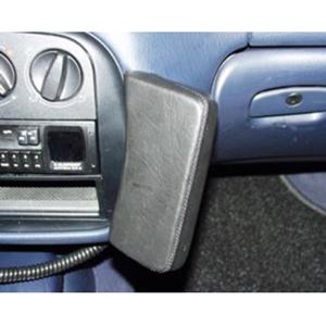 Obrazek Telefon-Konsole für VW Sharan, ab Bj. 96-99, BLACK, Kunstleder