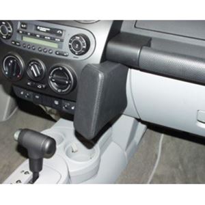 Picture of Telefon-Konsole für VW Beetle, ab Bj. 1998 bis 04/2011, BLACK, Echtleder