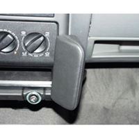 Bild von Telefon-Konsole für VW Polo Caddy Kastenwagen, ab Bj. 97-2003, 2x Airbag, BLACK, Kunstleder