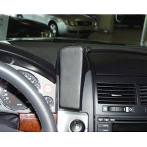 Изображение Telefon-Konsole für VW Touareg, ab Bj. 10/2002 bis 03/2010, BLACK, Echtleder