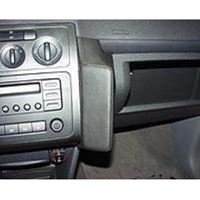 Picture of Telefon-Konsole für VW Caddy, ab Bj. 2004-, BLACK, Kunstleder