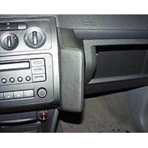 Picture of Telefon-Konsole für VW Caddy, ab Bj. 2004-, BLACK, Kunstleder