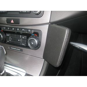 Изображение Telefon-Konsole -KLEIN- für VW PASSAT (B6) ab Bj. 03/2005 bis 09/2010 und VW PASSAT (B7) ab 10/2010, BLACK, Echtleder