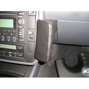 Bild von Telefon-Konsole für VW Sharan, ab Bj. 2000 bis 08/2010 (Kleinere Auflagefläche), BLACK, Echtleder