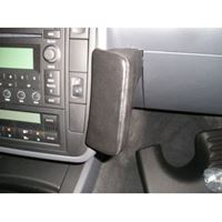 Bild von Telefon-Konsole für VW Sharan, ab Bj. 2000 bis 08/2010 (Kleinere Auflagefläche), BLACK, Kunstleder