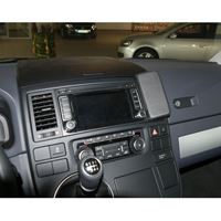 Bild von Telefon-Konsole für VW T5 Multivan, ab Bj. 2003- (auch ab 2009), BLACK, Echtleder