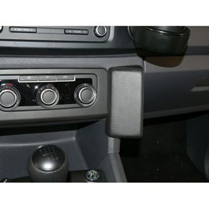 Bild von Telefon-Konsole für VW Amarok, ab Bj. 2010, BLACK, Echtleder