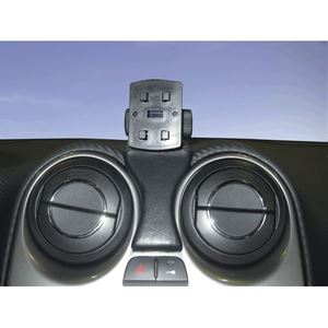 Resim Navi-Konsole HR für Alfa Romeo Mito, ab Bj. 2008-, BLACK, Kunstleder