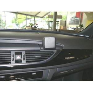 Resim Monitor-Konsole für Audi A6, ab Bj. 03/2011-, BLACK, Kunstleder