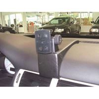 Resim Navi-Konsole HR für Audi A6, ab Bj. 1997 bis 04/2004-, BLACK, Kunstleder