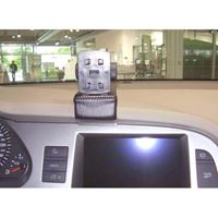Resim Navi-Konsole HR für Audi A6, ab Bj. 05/2004-, BLACK, Kunstleder