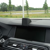 Resim Monitor-Konsole für BMW 5er (F10, F11), ab Bj. 03/2010, BLACK, Kunstleder