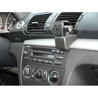 Resim Navi-Konsole HR für BMW 1er (E87), ab Bj. 2004 bis 02/2007, BLACK, Kunstleder