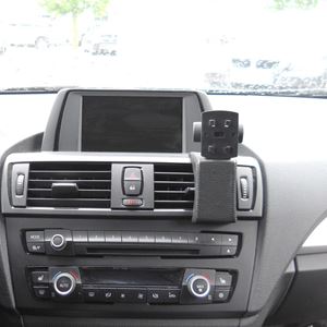 Resim Navi-Konsole HR für BMW 1er (F20), ab Bj. 09/2011, BLACK, Kunstleder