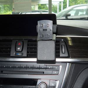 Imagen de Navi-Konsole HR für BMW X5 (F15), ab Bj. 10/2013, BLACK, Kunstleder
