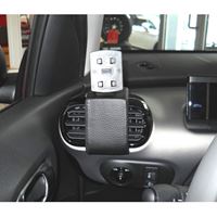 Resim Navi-Konsole HR für Citroen C4 CACTUS, ab Bj. 2014, BLACK, Kunstleder