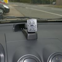 Resim Navi-Konsole HR für Chevrolet Aveoab Bj. 2006 bis 09/2011, BLACK, Kunstleder